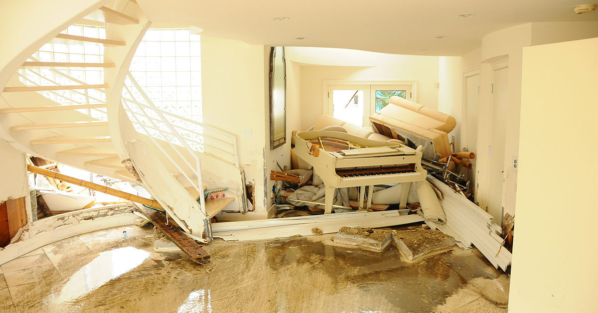 True or False: Most homeowners’ insurance policies cover flooding.